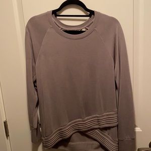 Grey Athleta Sweatshirt